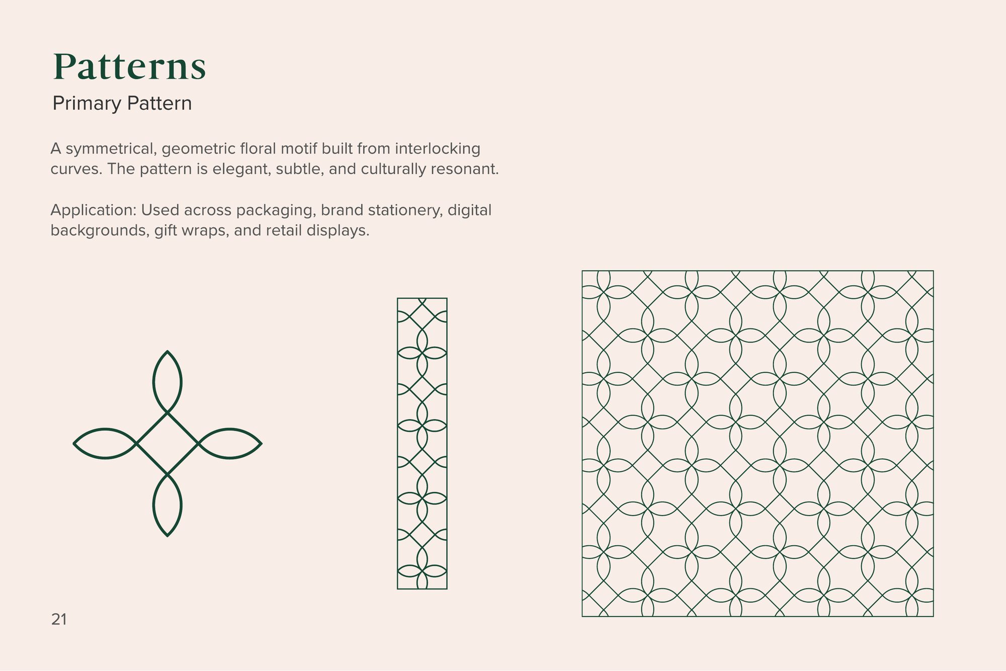 Kenooz primary geometric pattern
